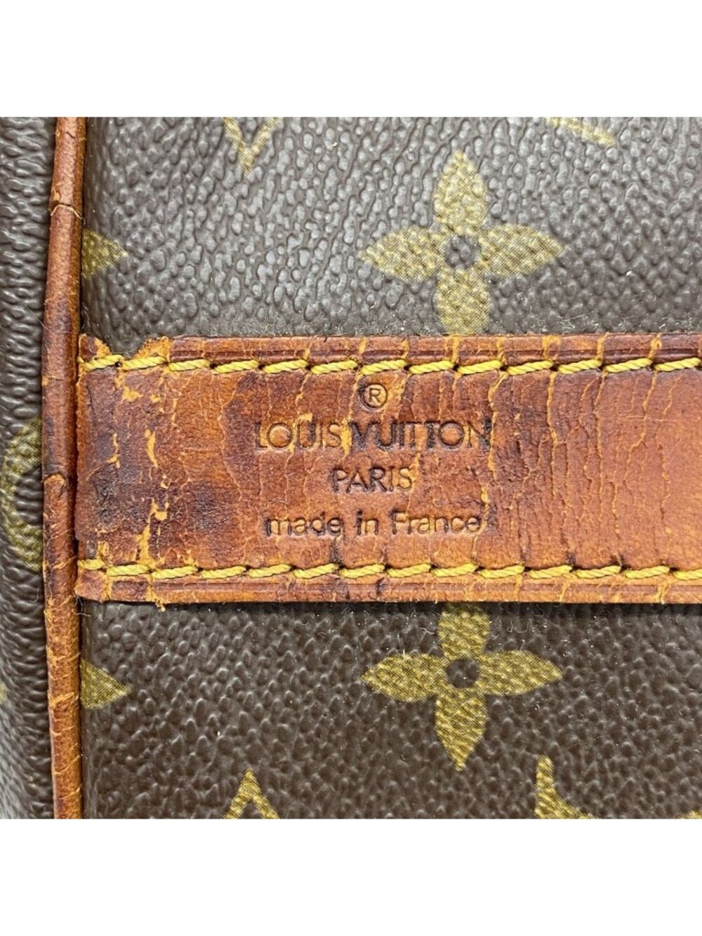 Louis Vuitton Boston Bag Monogram Keepall Bandouliere 45 Brown - Picture 5 of 13